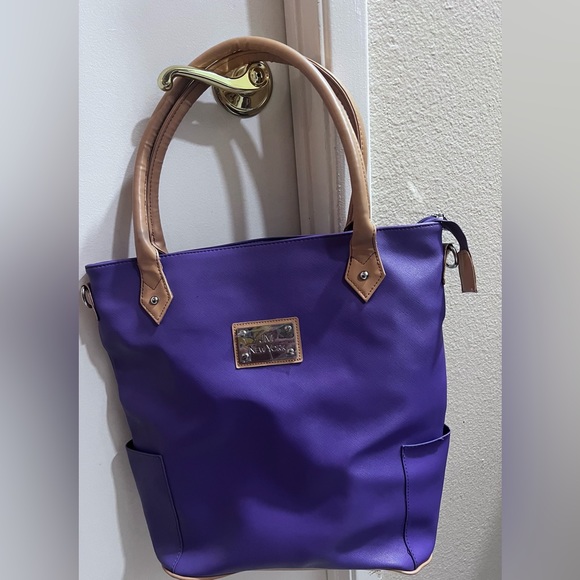 JM New York Bags Brand New Jm New York Tote Bang In Purple